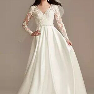 White wedding Dress